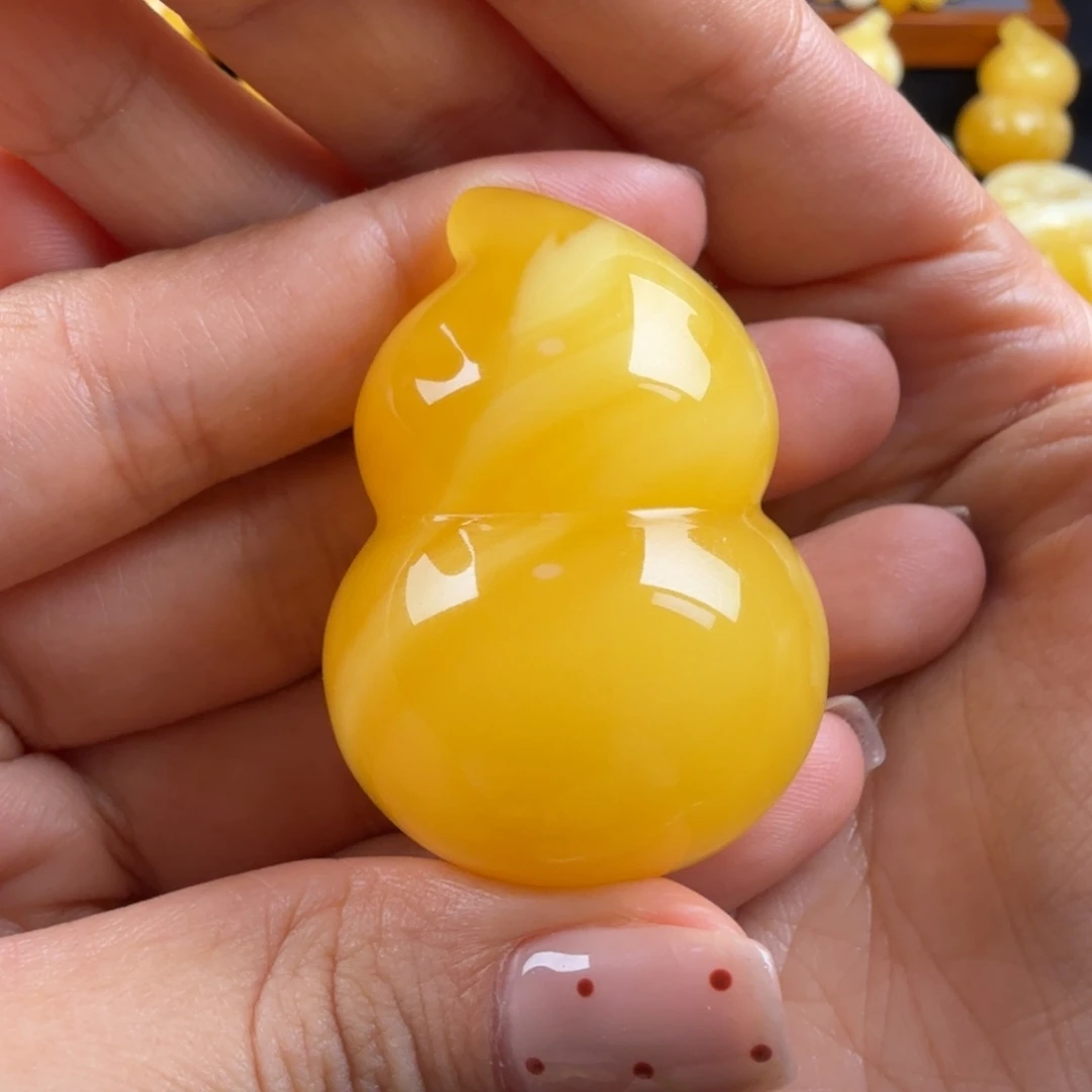 怪***黍琥珀未镶嵌颈饰纯天然琥珀蜜蜡无优化