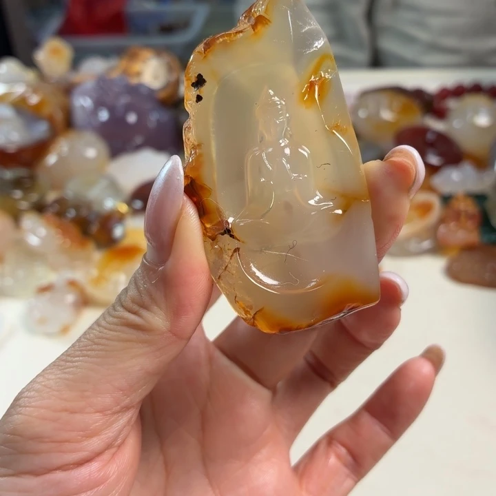 未镶嵌吊坠(不含链)玛瑙/玉髓