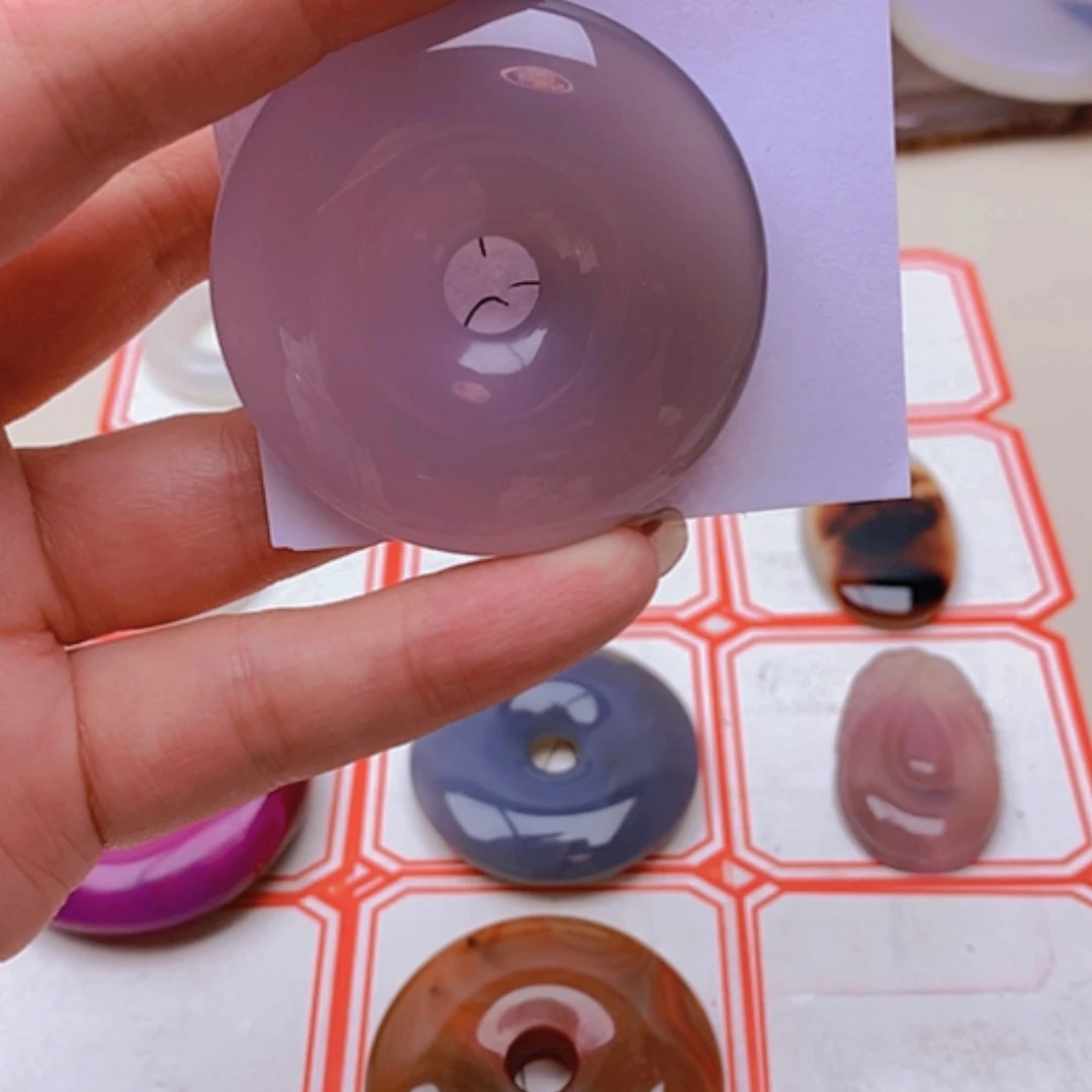 【闪购商品】玛瑙/玉髓珠宝半成品未镶嵌日*照