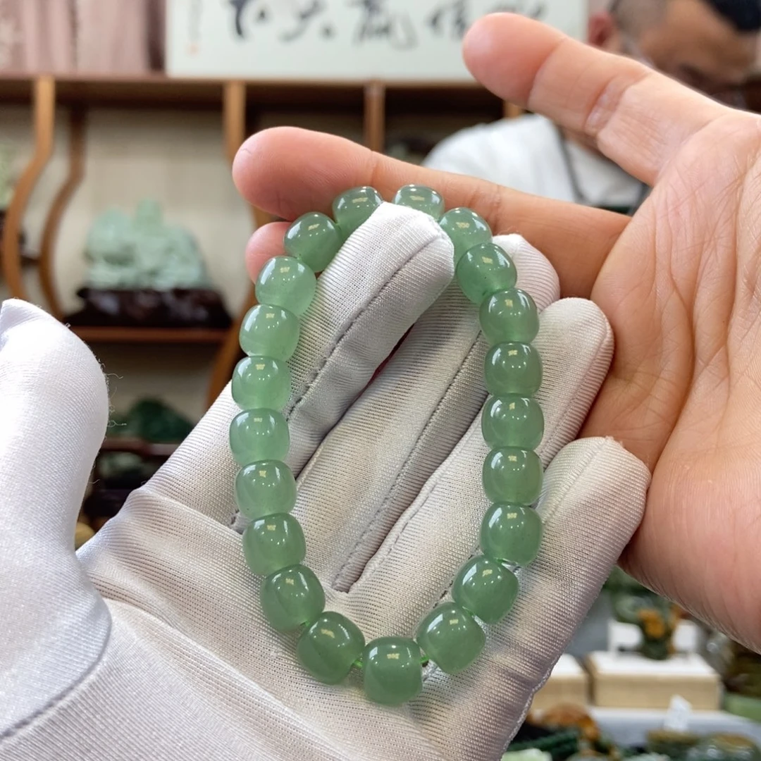 蛇纹石玉未镶嵌手串