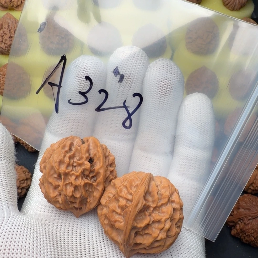 弦***乐文玩核桃吊坠石核全品36