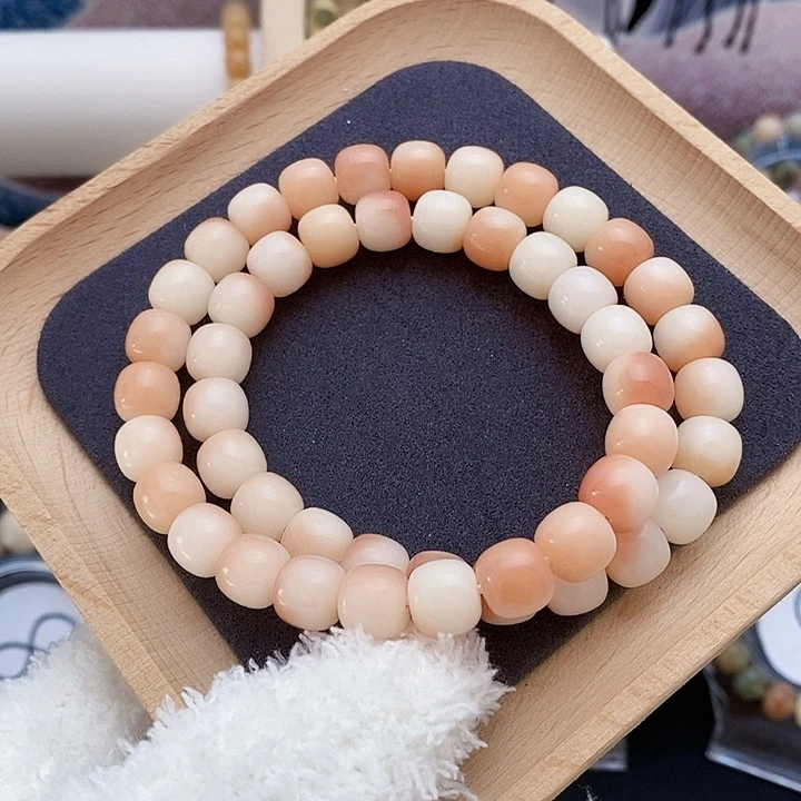 菩提根/象牙果手串微醺野莓双圈手串