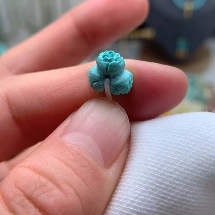 绿松石绿松石配饰未镶嵌@****g