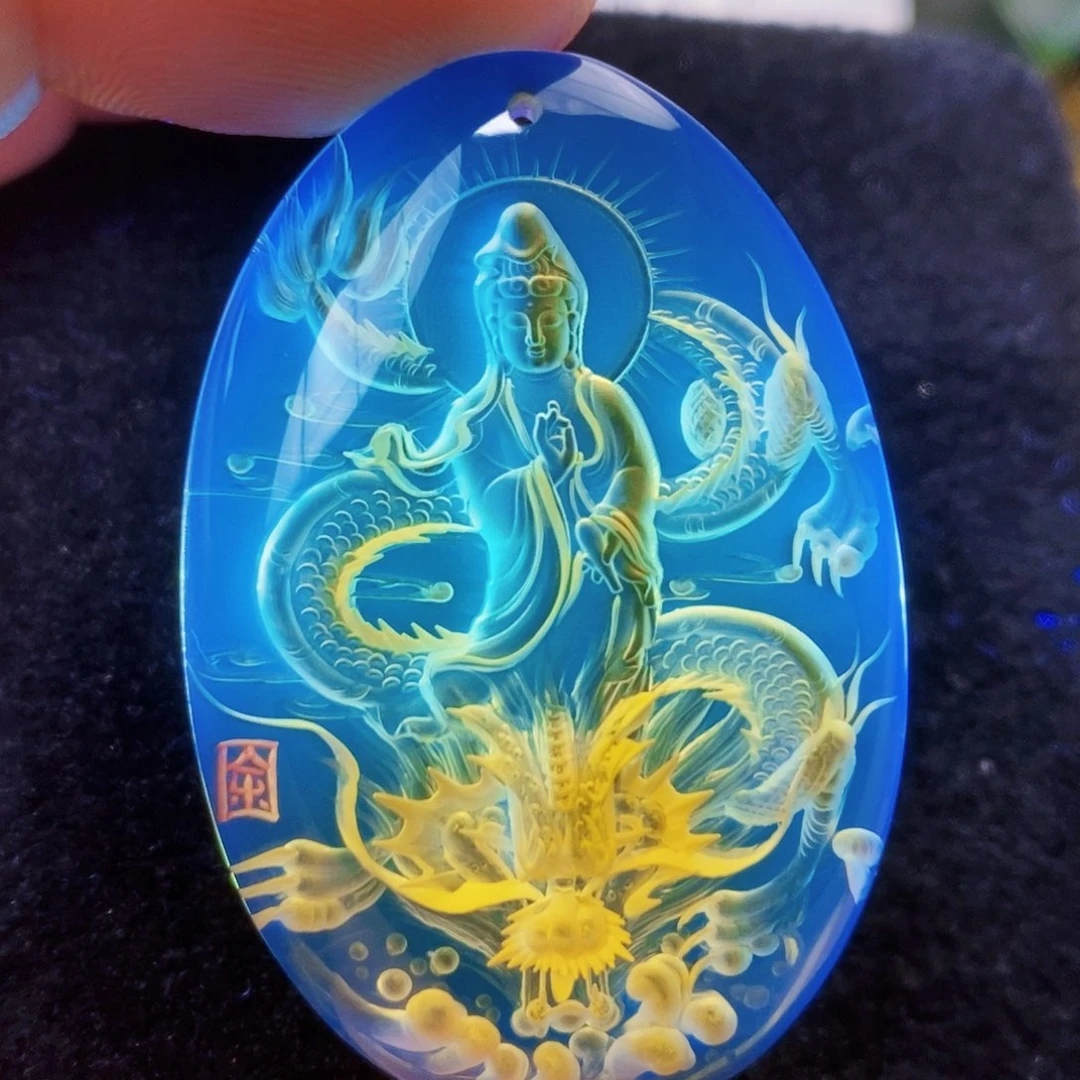 【闪购商品】未镶嵌吊坠(不含链)蓝珀