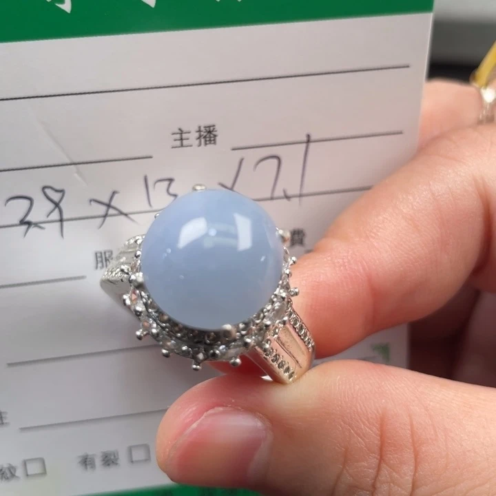 翡翠未镶嵌戒指缅甸天然翡翠