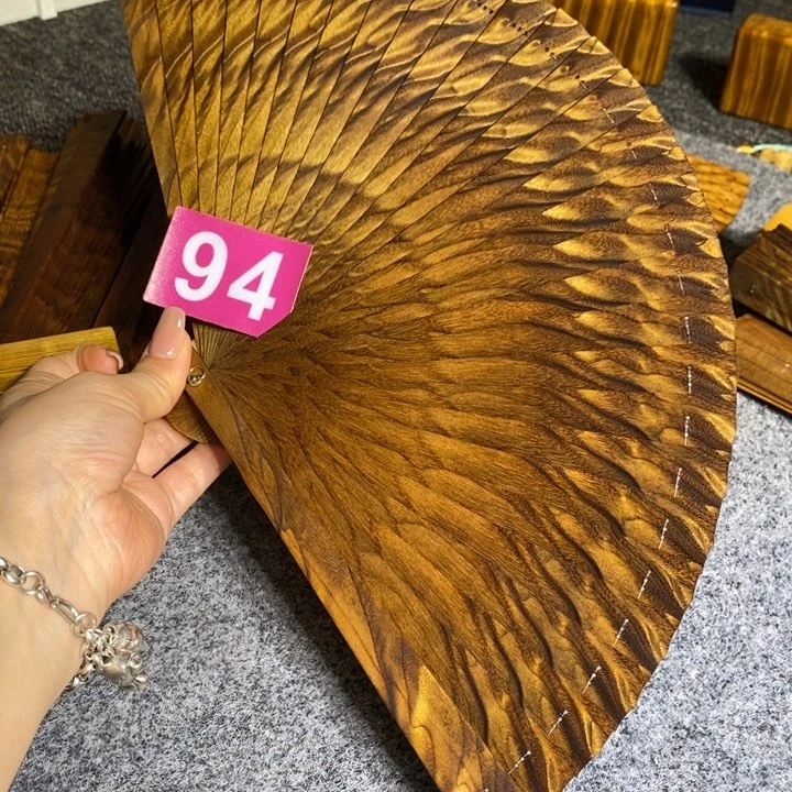 金丝楠⭐️***金丝楠木扇子