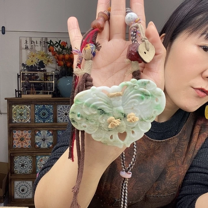 翡翠项链未镶嵌项链