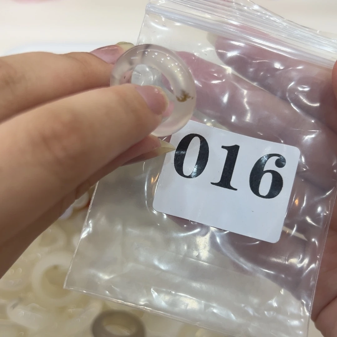 玛瑙/玉髓戒指合金16港14