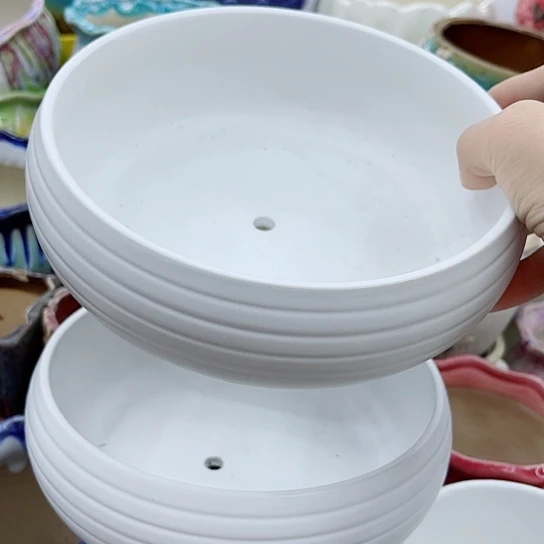 多肉绿植陶瓷花盆9.9包邮