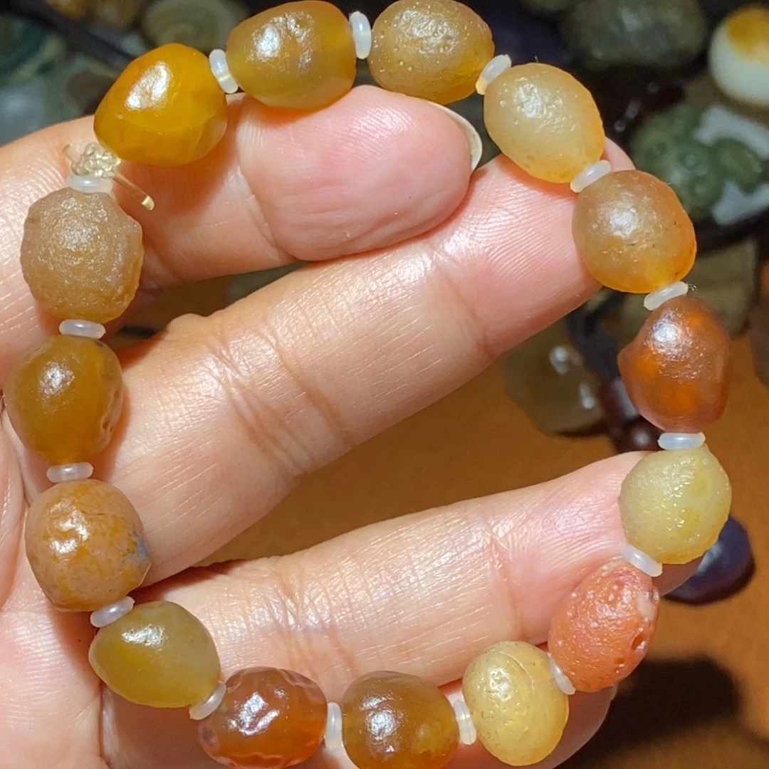 未镶嵌玛瑙/玉髓珠宝半成品