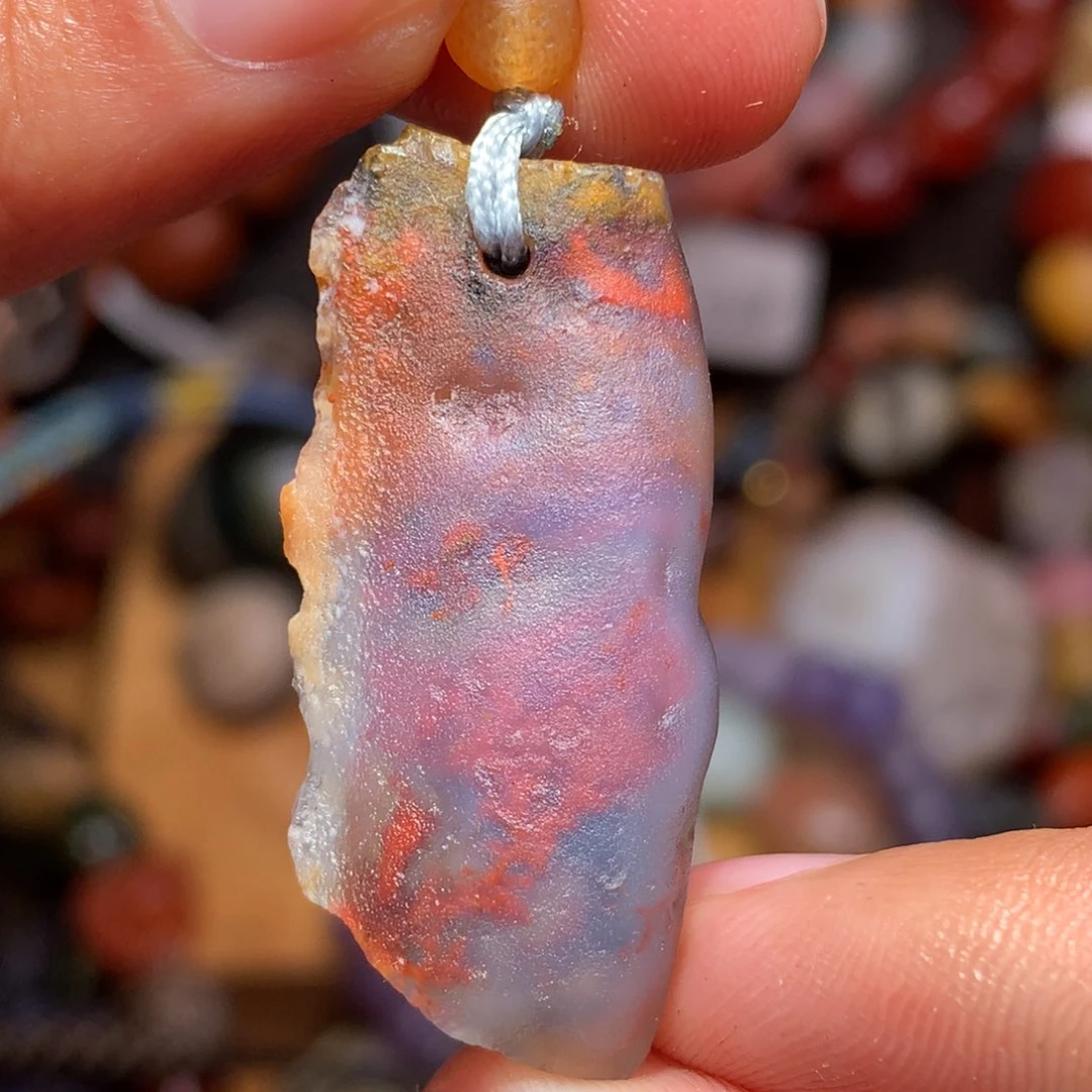 未镶嵌玛瑙/玉髓珠宝半成品