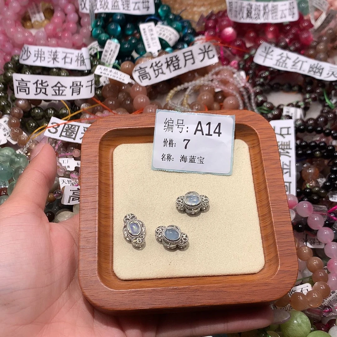 水晶吊坠(不含链)合金14¥@……