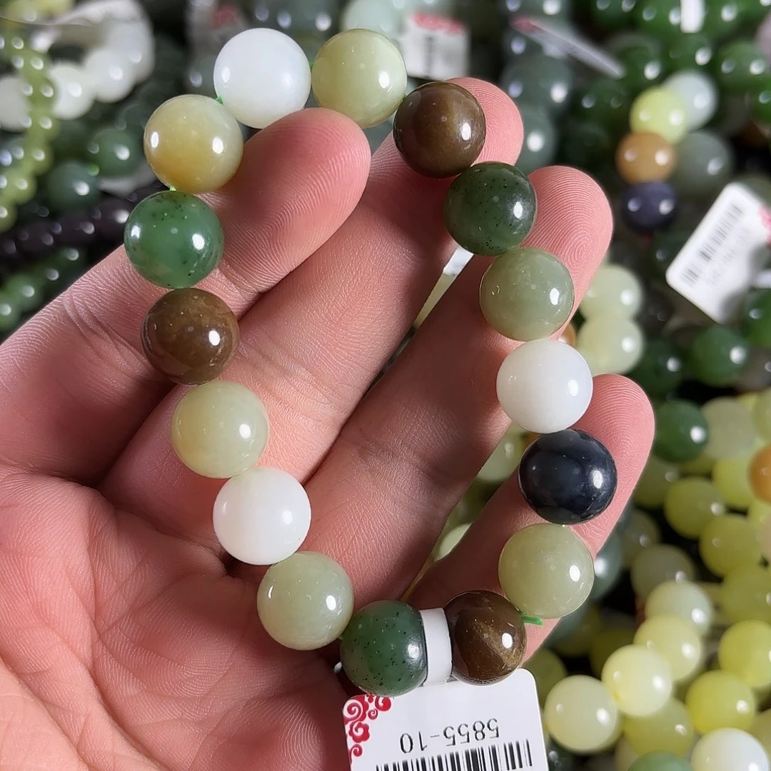 和田玉手链未镶嵌W1