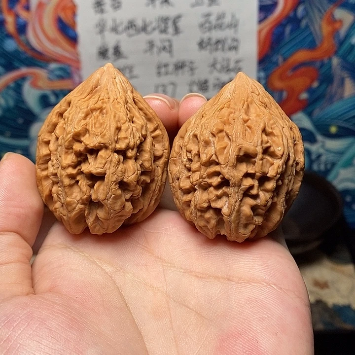 把件文玩核桃40大古石746