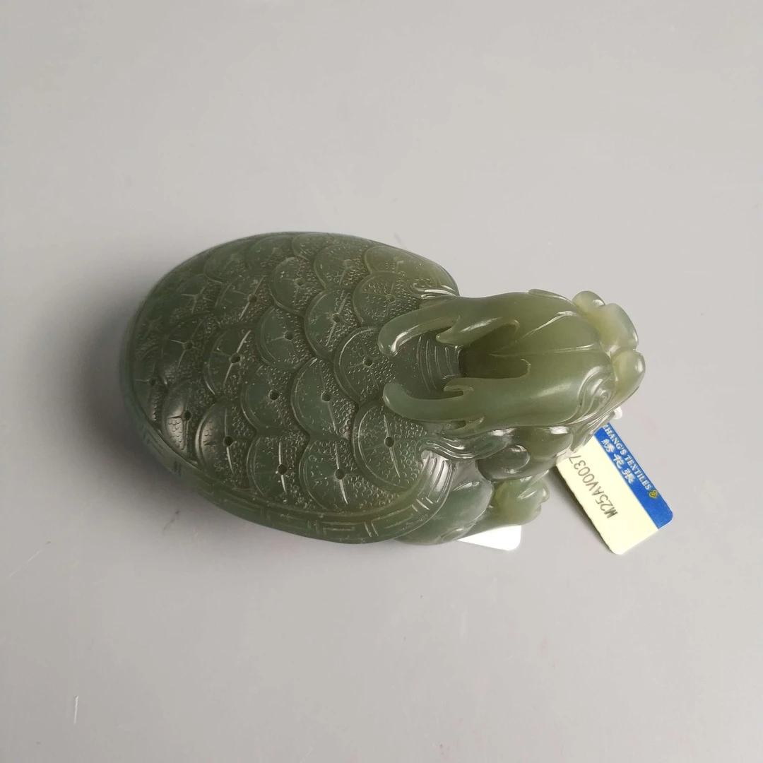 20世纪后期 和田玉富甲天下手把件-M25AV003788挂坠/摆件/绣花张