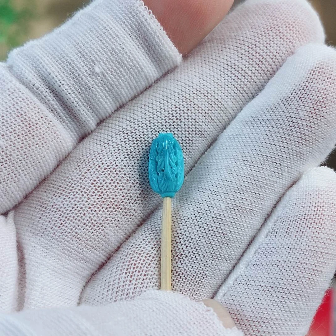 未镶嵌绿松石珠宝奇石