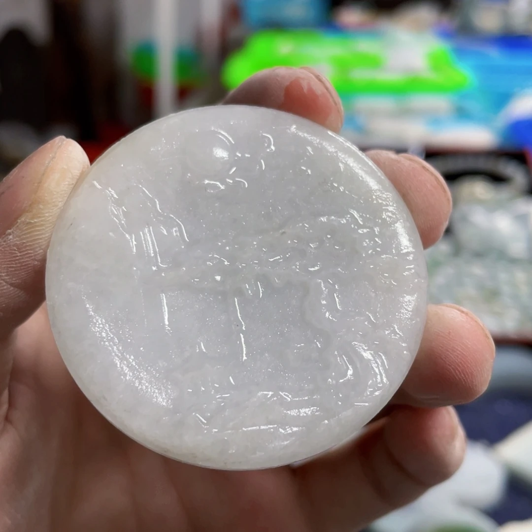 翡翠挂件未镶嵌K缅甸天然翡翠片料