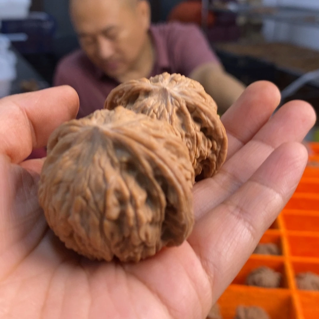 把件文玩核桃山地磨41到42尺团