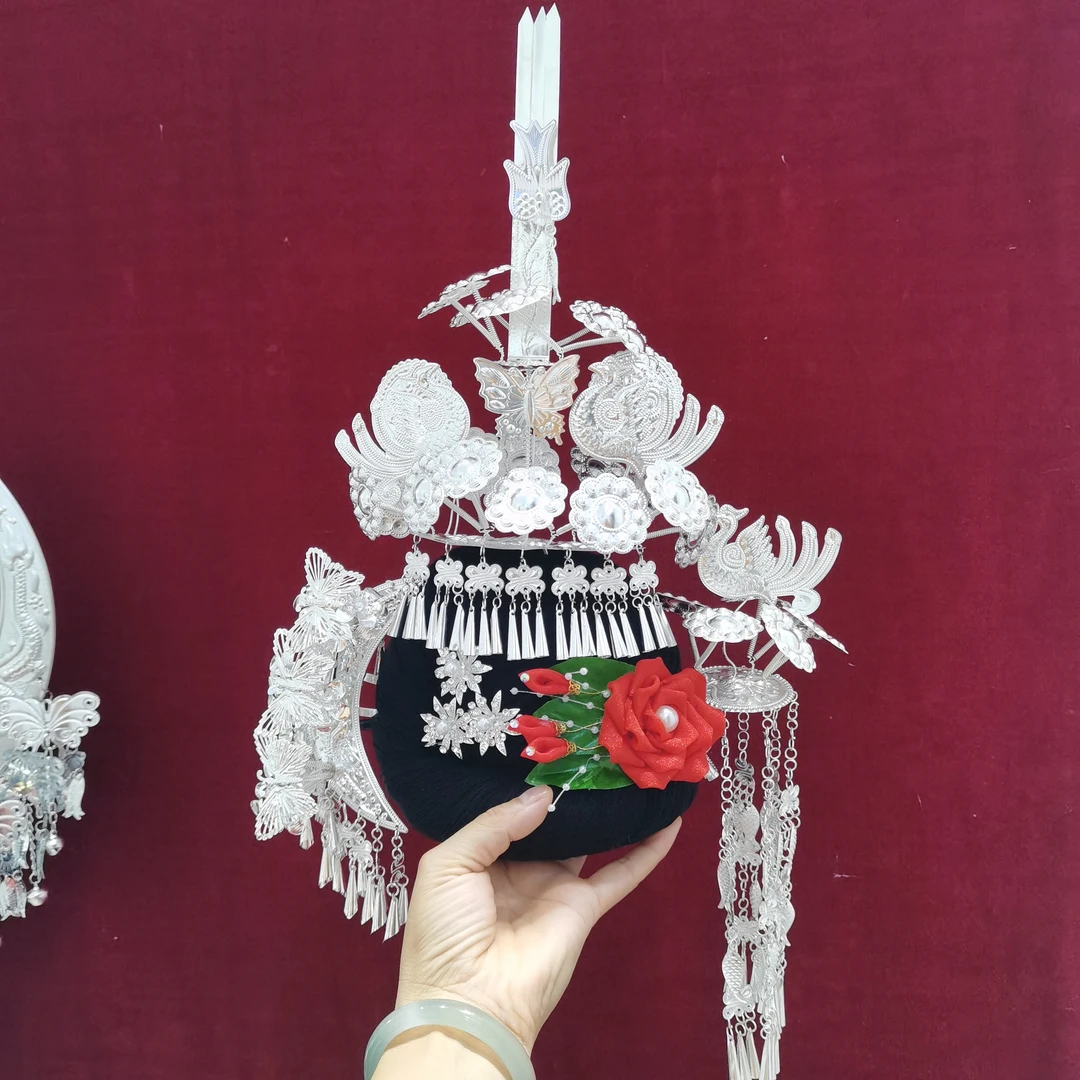 新款少数民族头饰发饰搭配各个民族都可以戴