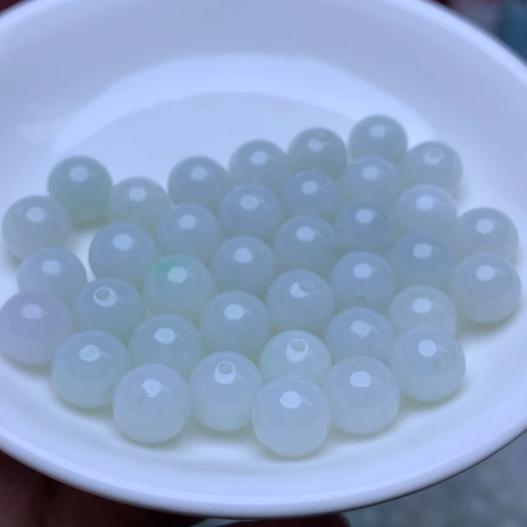 【闪购商品】未镶嵌手链翡翠卡10白月光20个（单圈）