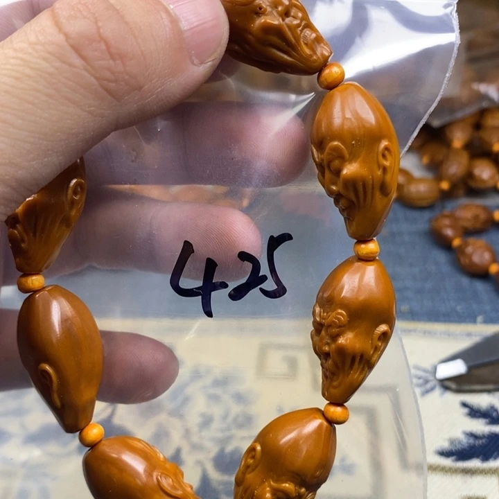 橄榄核手串/手链橄榄核雕工艺手串