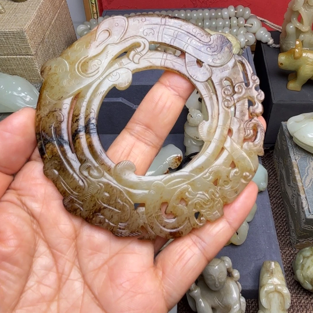 和田玉（糖玉）挂件未镶嵌陈*东
