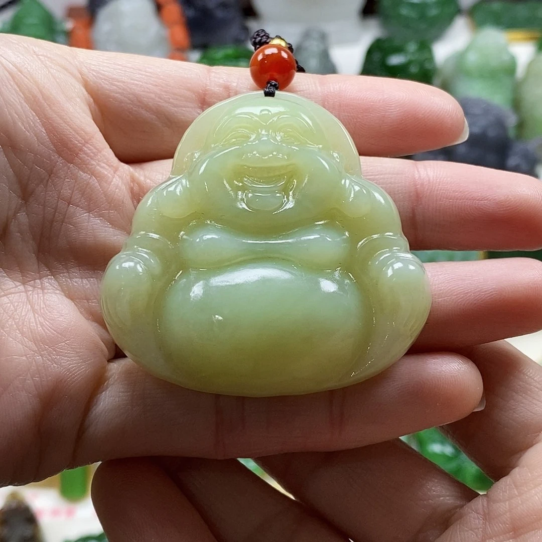 和田玉颈饰厚15未镶嵌