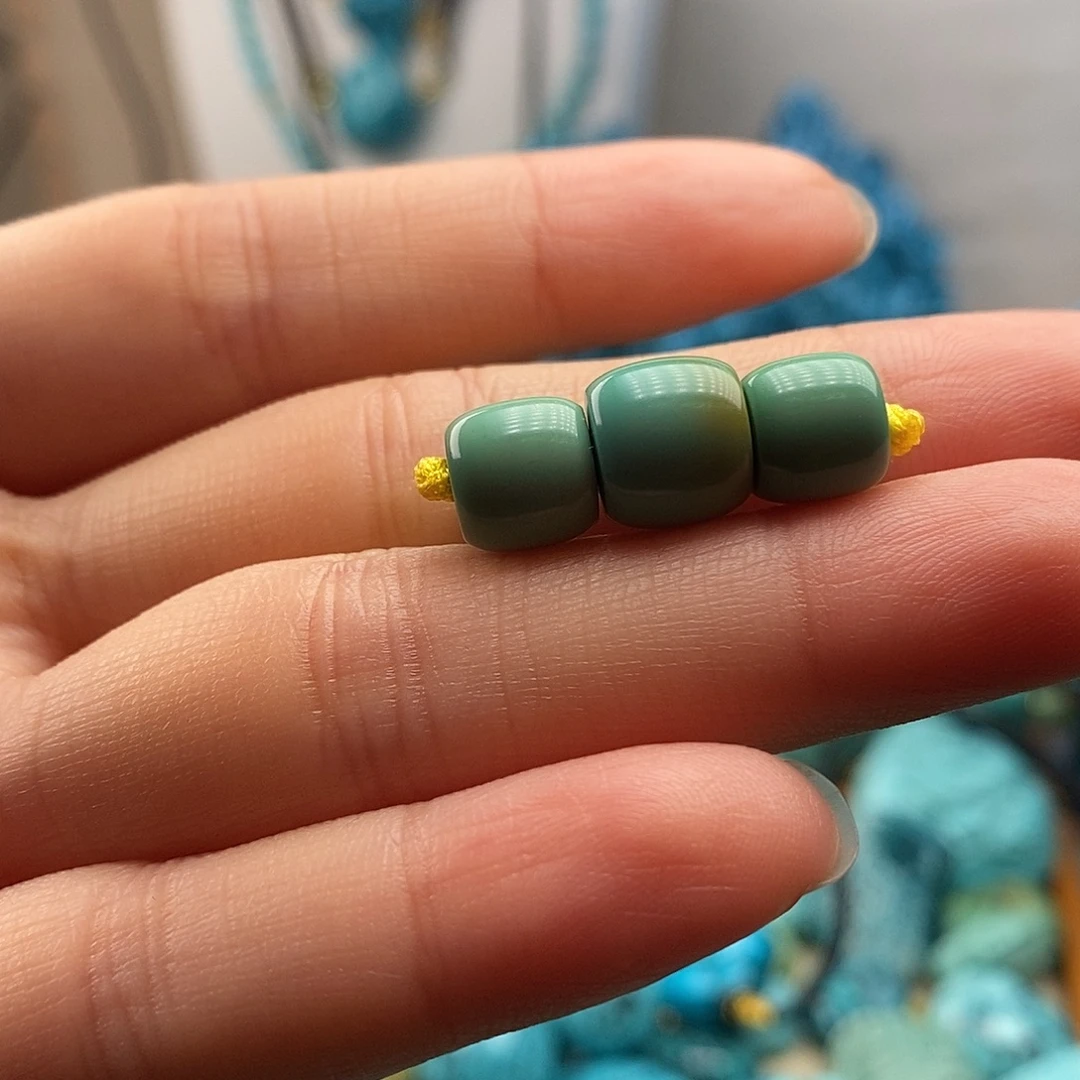 绿松石未镶嵌珠宝半成品