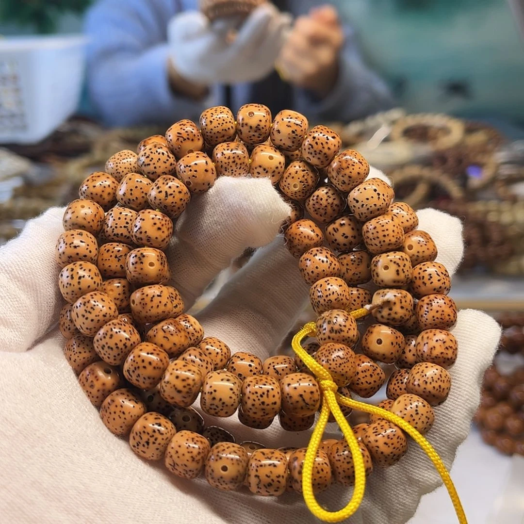 星月菩提吊坠98老型陈籽长串