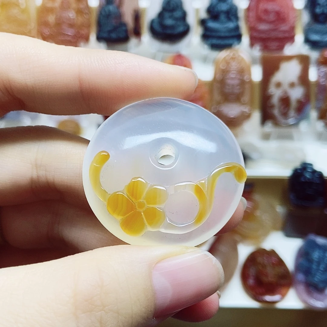 玛瑙/玉髓未镶嵌颈饰