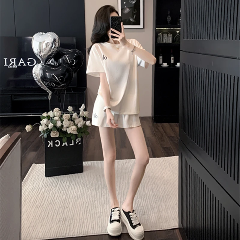 3887休闲运动套装宽松显瘦朋克风国潮新风文艺复兴风国风