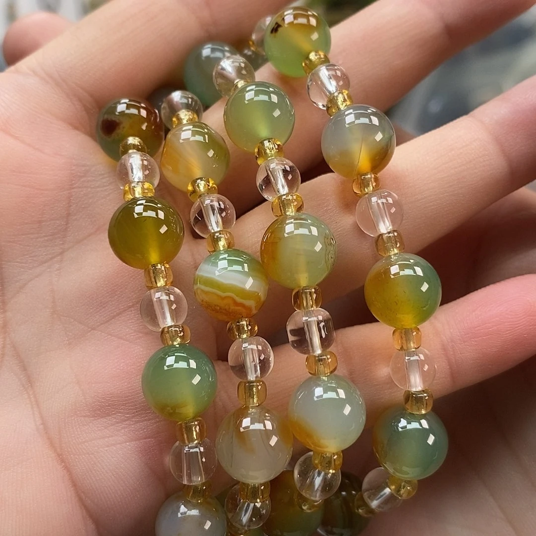 玛瑙/玉髓未镶嵌手链