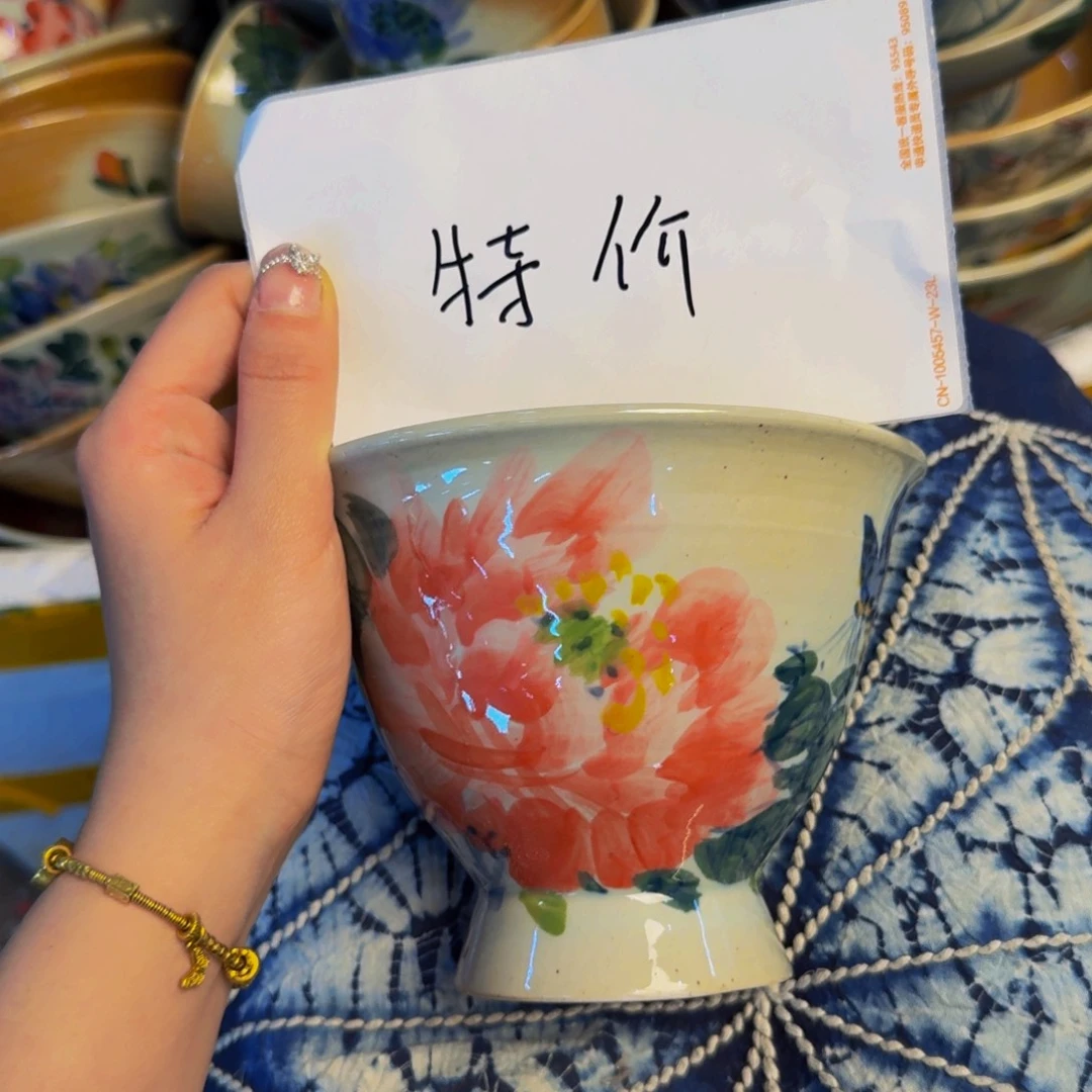 瓷片景德镇陶瓷手工手绘