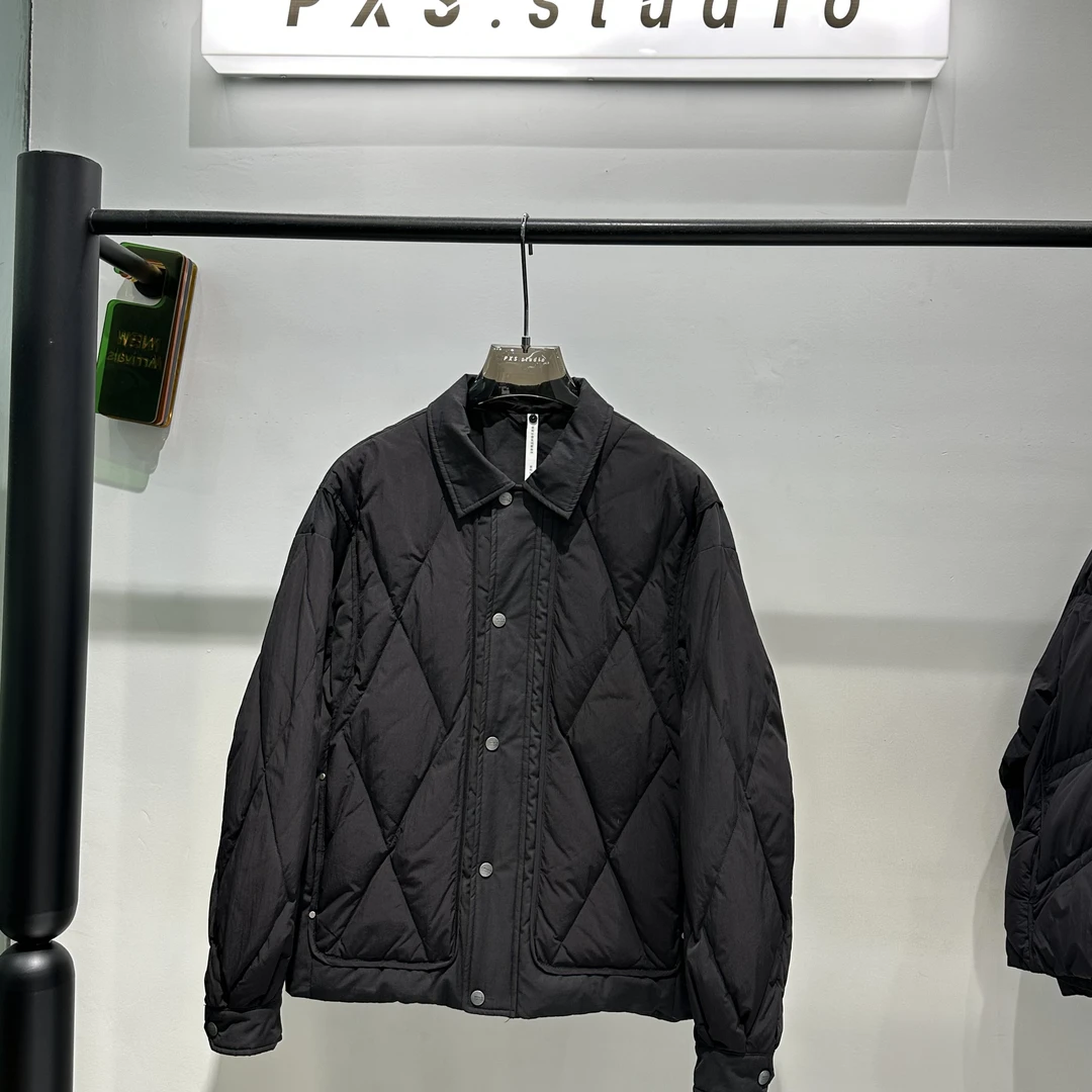 Sufeng(高端线)老钱风翻领质感年货羽绒服81102