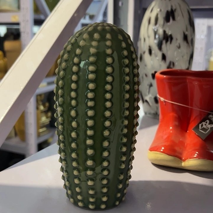 陶瓷陶瓷仙人掌摆件