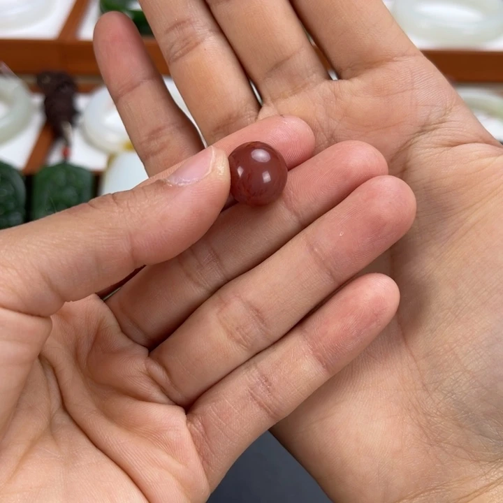 南红玛瑙颈饰未镶嵌浅***晴