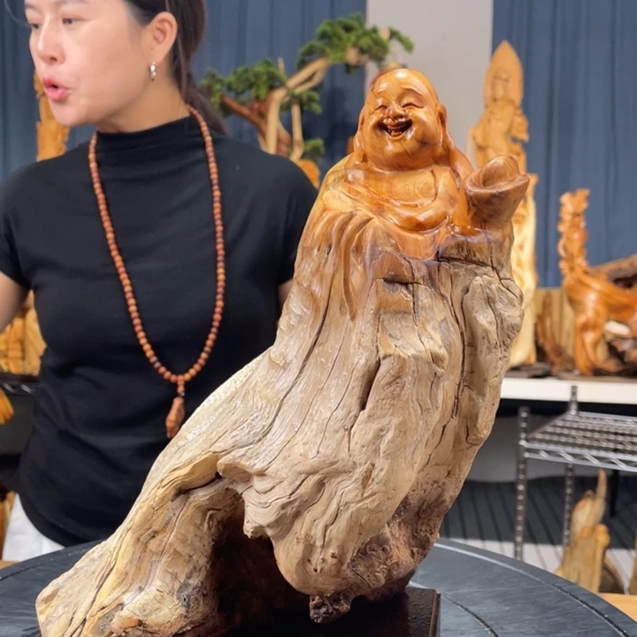 柏木（崖柏）随型摆件