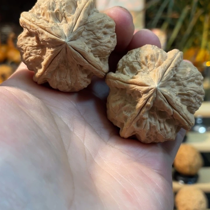 夜***多文玩核桃把件编号190