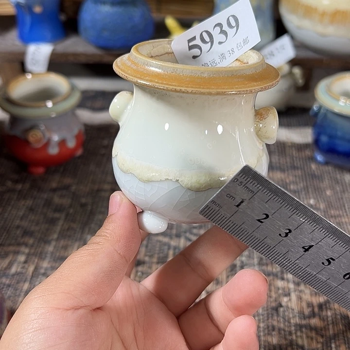 口4 手工花盆满30包邮