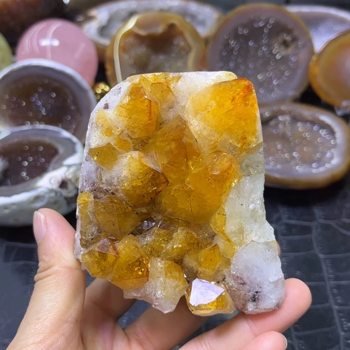 未镶嵌发饰水晶黄金簇
