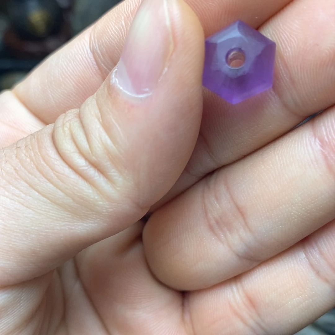 未镶嵌手链烟晶拍