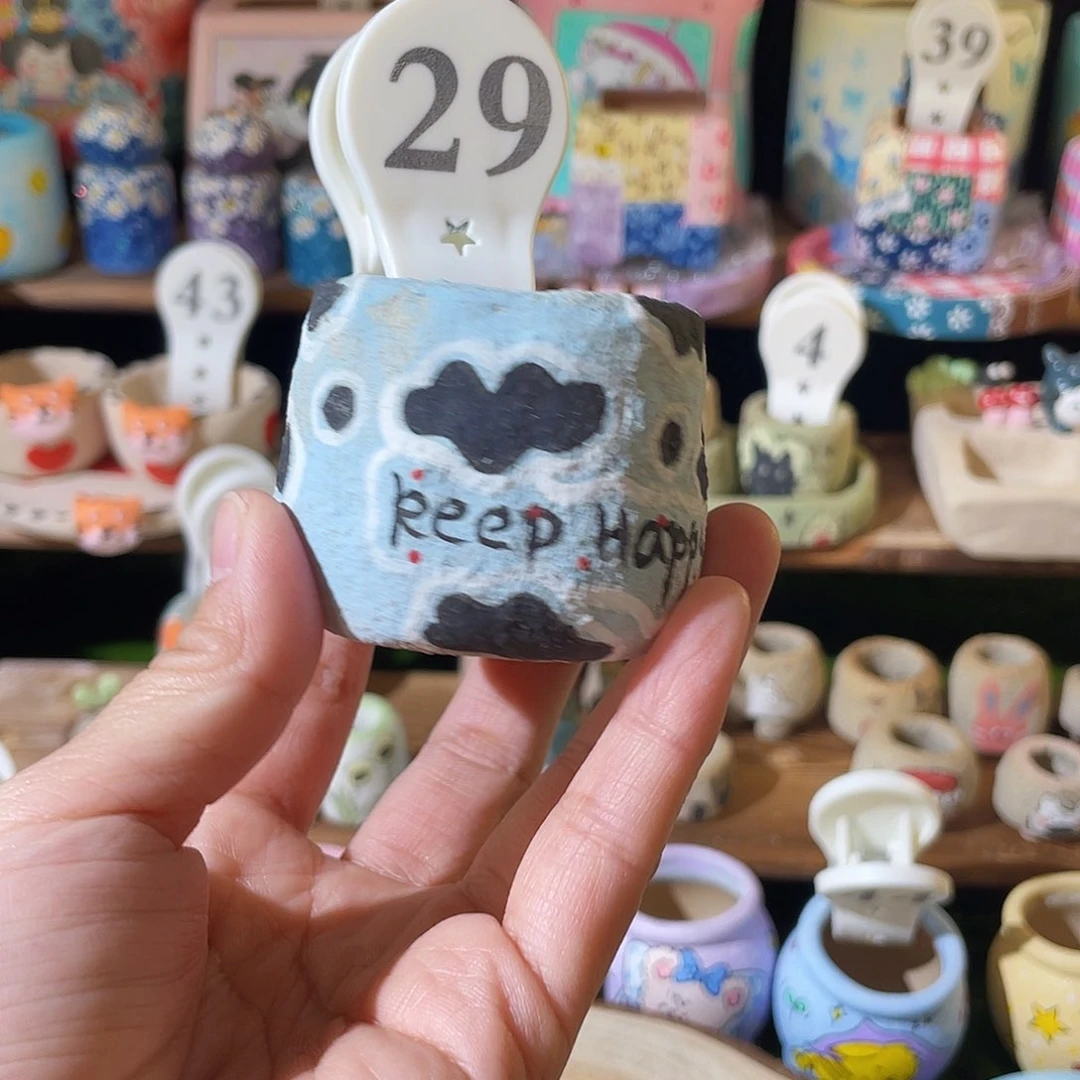 红陶29…..手工手绘