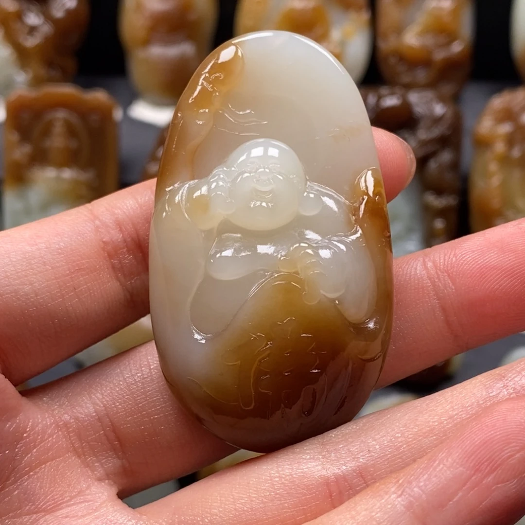 和田玉挂件未镶嵌舍*