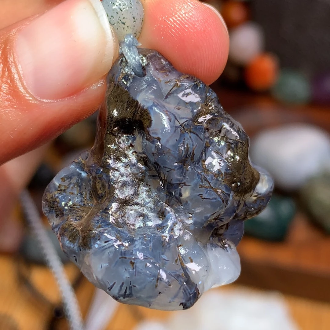 未镶嵌玛瑙/玉髓珠宝半成品