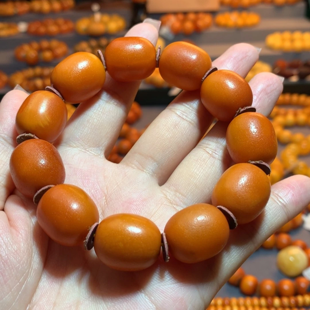 【闪购商品】手串蜜蜡未镶嵌正*蜜蜡手串