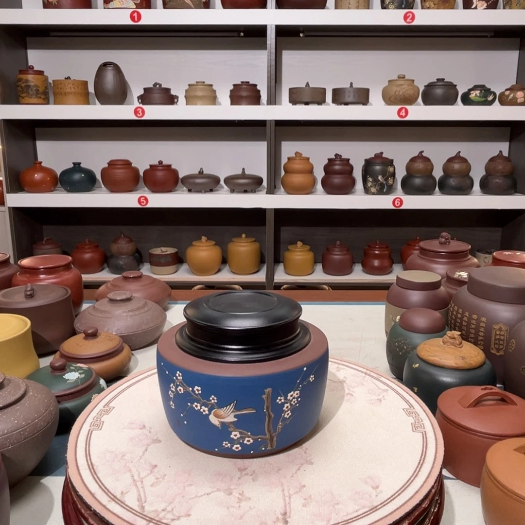 紫砂茶叶罐紫砂罐