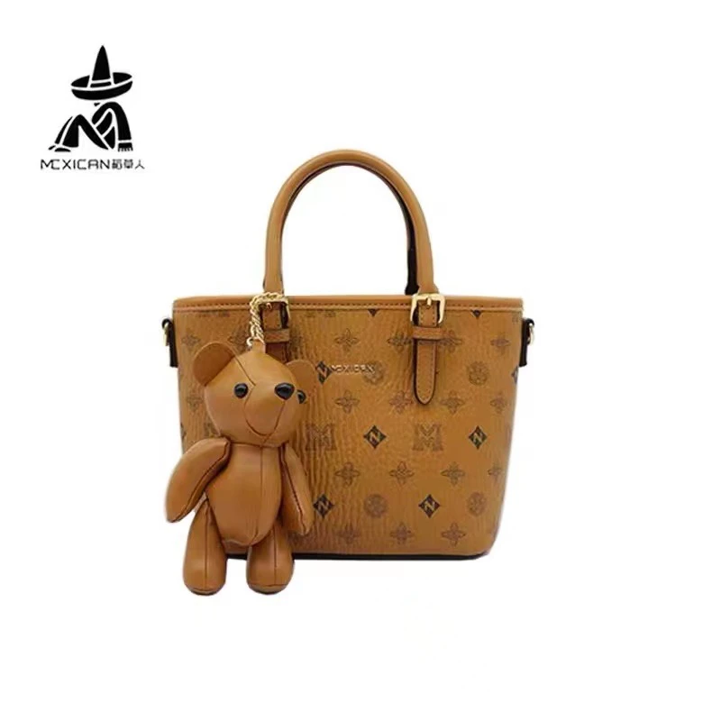 稻草人2025新款女包女士手提腋下单肩包时尚百搭经典印花包斜跨