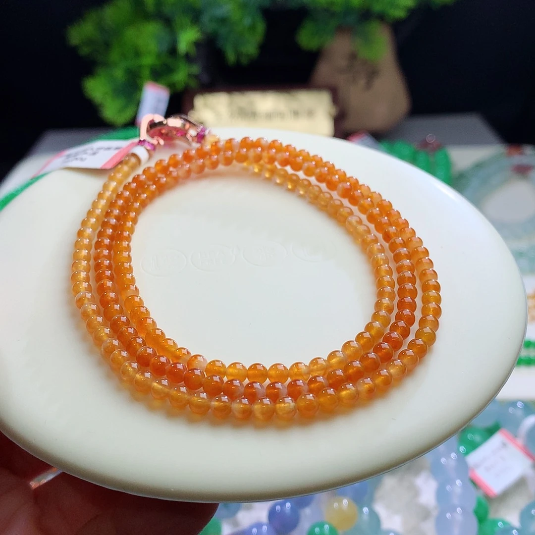 项链未镶嵌翡翠卡3.6mm