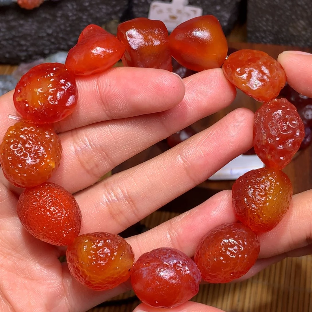 未镶嵌玛瑙/玉髓珠宝半成品