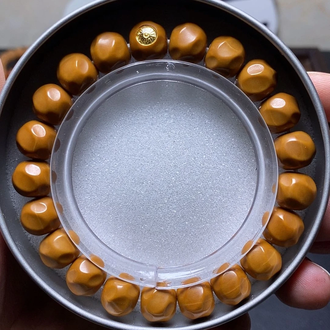 猴头核桃手串金标毕业时来运转尺寸11左右全品18号